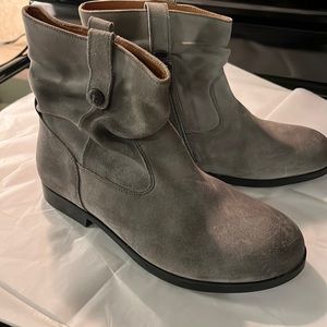 Birkenstock Ladies Gray Boots